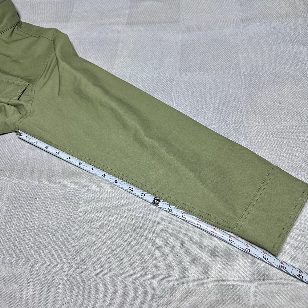 Everlane Field Jacket Womens XL Utility Military Chore Coat Safari Snap Full Zip - Picture 12 of 13